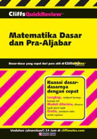 Image of Matematika Dasar dan Pra-Aljabar